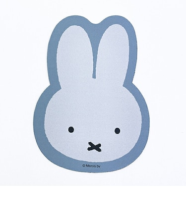 ミッフィー miffy マウスパッド グレー ベーシックシリーズ