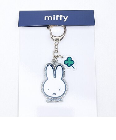 ミッフィー miffy 2連アクリルキーホルダー フェイス クローバーポップシリーズ
