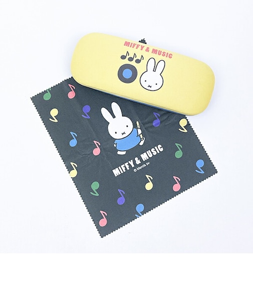 ミッフィー miffy ミュージック 眼鏡ケース MIFFY＆MUSICシリーズ