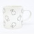 ミッフィー miffy 透かしマグカップ 総柄 コップ ベーシックシリーズ