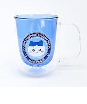 ちいかわ ハチワレ ダブルウォールグラス コップ
