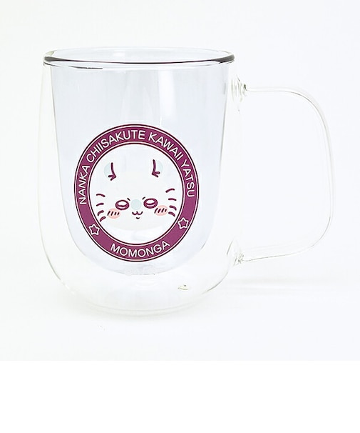 ちいかわ モモンガ ダブルウォールグラス コップ