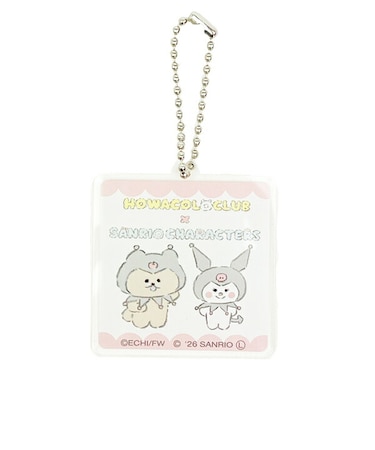 ほわころくらぶ × サンリキャラクターズ (チャウちゃん＆クロミ) アクリルキーホルダー Sanrio 日本製