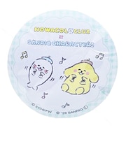 ほわころくらぶ × サンリキャラクターズ (むくころちゃん＆ポムポムプリン) ぷくぷく缶バッジ Sanrio 日本製