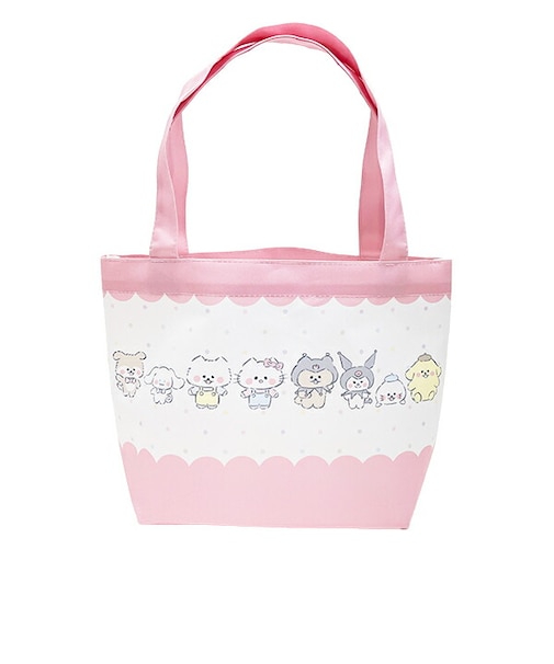 ほわころくらぶ × サンリキャラクターズ ランチトートバッグ Sanrio