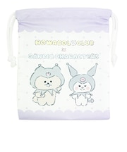ほわころくらぶ × サンリキャラクターズ (チャウちゃん&クロミ) 巾着 Sanrio