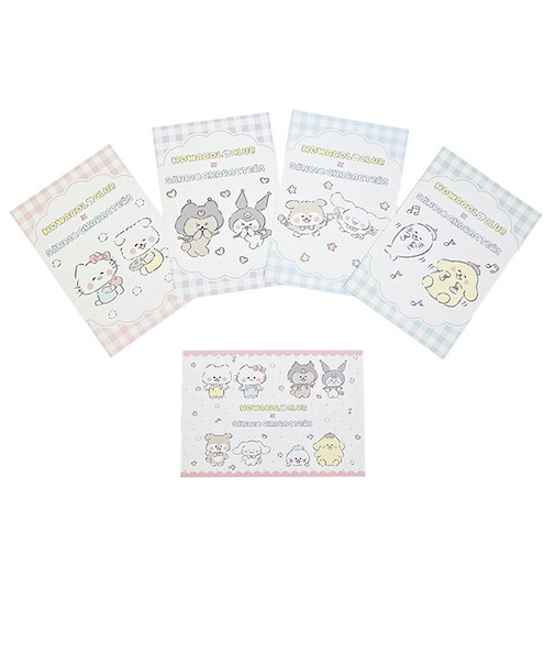 ほわころくらぶ × サンリキャラクターズ ポストカードセット 文具 Sanrio 日本製