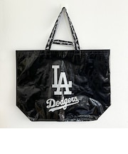 MLB(メジャーリーグ) ドジャース ショッピングトートバッグ ブラック