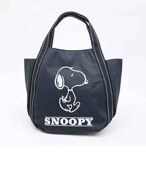 スヌーピー ミニバルーントートバッグ ブラック SNOOPY