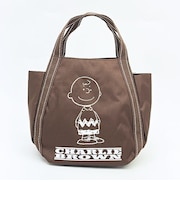 スヌーピー チャーリーブラウン ミニバルーントートバッグ ブラウン SNOOPY