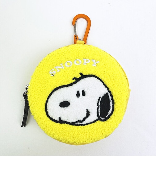 スヌーピー サークルさがらポーチ イエロー SNOOPY