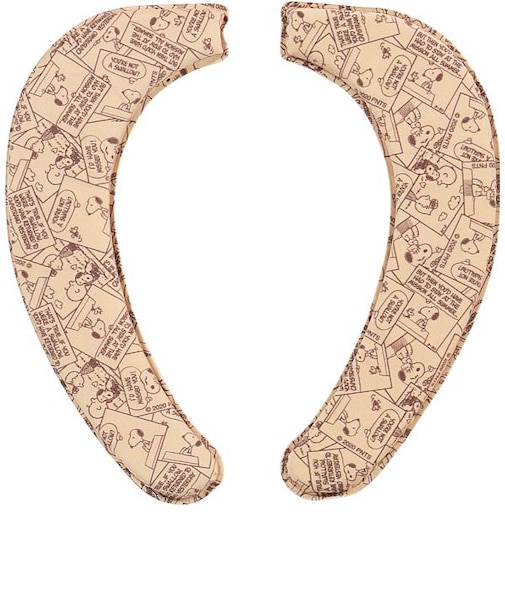 スヌーピー ふんわりクッション便座　エピソード　ベージュ