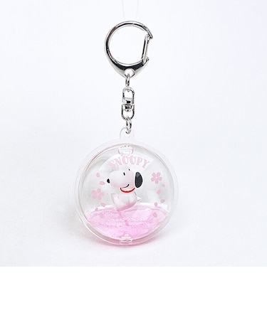 スヌーピー さくら ぷかぷかキーホルダー (ピンク) SNOOPY