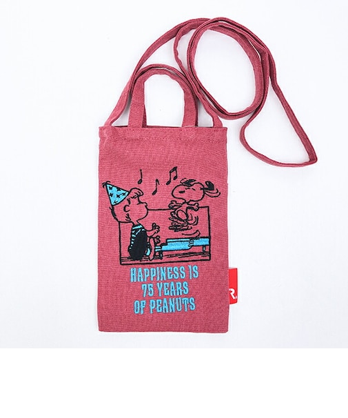 スヌーピー ショルダーバッグ ブリック PEANUTS 75th ルートート ROOTOTE SNOOPY