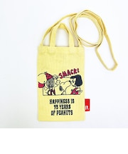 スヌーピー ショルダーバッグ イエロー PEANUTS 75th ルートート ROOTOTE SNOOPY