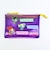 パワーパフガールズ 3ポケットポーチ パープル カラフルピクセル パワパフ