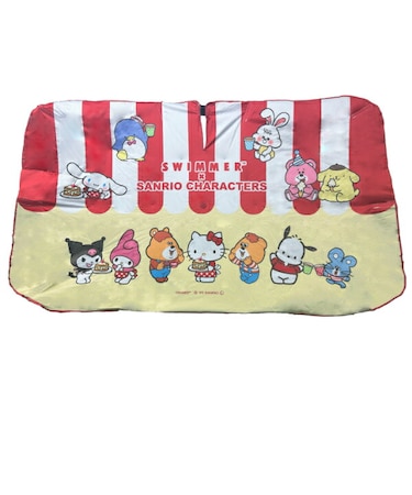 SWIMMER(スイマー)×サンリオキャラクターズ 3WAYカーシェード レッド カー用品 Sanrio