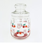 ミッフィー miffy ガラス小物入れ  レトロチェリーシリーズ 日本製