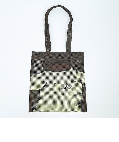 サンリオ ポムポムプリン カラップ フェイスアップメッシュトートバッグ ACCOMMODE アコモデ Sanrio