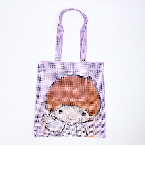 サンリオ キキララ カラップ フェイスアップメッシュトートバッグ ACCOMMODE アコモデ Sanrio