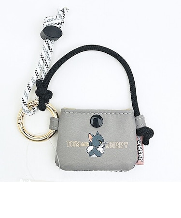 トムとジェリー フレンドサコッシュチャーム グレー トムジェリ