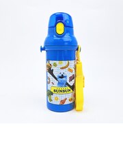 パペットスンスン 食洗機対応直飲みプラワンタッチボトル 【480ml】 水筒 ランチ 日本製