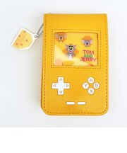 トムとジェリー ゲームモチーフポーチ イエロー トムジェリ