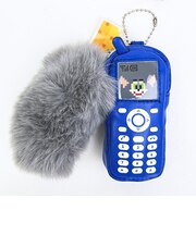 トムとジェリー トム ケータイモチーフポーチ ブルー トムジェリ