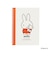 ミッフィー miffy A5リングノート レッド ブルーナ・カラーシリーズ 文具