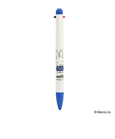 ミッフィー miffy 3色ボールペン ブルー ブルーナ・カラーシリーズ 文具