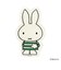 ミッフィー miffy マウスパッド グリーン ブルーナ・カラーシリーズ 文具