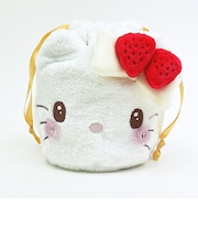 サンリオキャラクターズ ハローキティ フェイス巾着 スウィートケーキ Sanrio