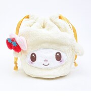 サンリオキャラクターズ マイスウィートピアノ フェイス巾着 スウィートケーキ Sanrio