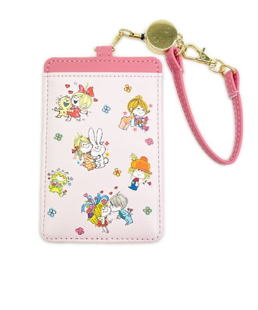 水森亜土 シングルパスケース フレンズ 定期入れ