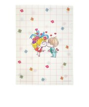 水森亜土 A5仕切り付きファイル ダイスキ 文具 日本製