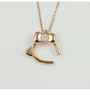 サンリオ ハローキティ ジュエリー カチューシャペンダント ネックレス アクセサリー ピンクゴールド sanrio