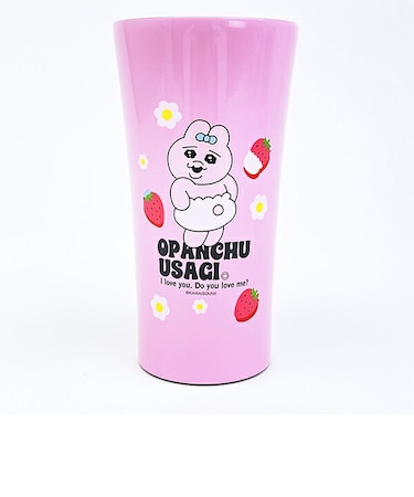 おぱんちゅうさぎ ステンレスタンブラー 【400ml】 ストロベリー コップ ランチ