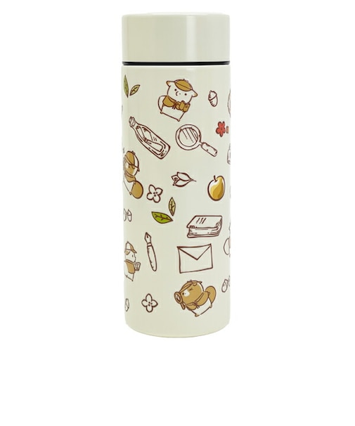 タヌキとキツネ ステンレスボトル 水筒