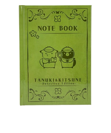 タヌキとキツネ A6ノート 文具 日本製