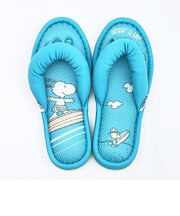 スヌーピー ルームスリッパ サーフ ターコイズ SNOOPY