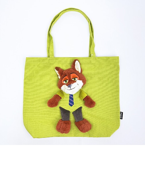 ディズニー ズートピア ニック ぬいぬいトートバッグ Disney