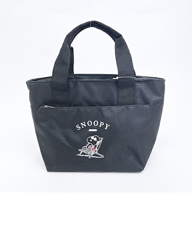 スヌーピー ジョークール ポケット付きアルミランチバッグ SNOOPY