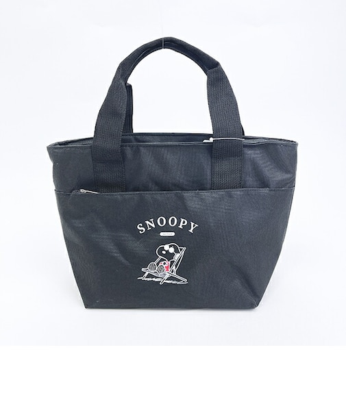 スヌーピー ジョークール ポケット付きアルミランチバッグ SNOOPY
