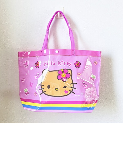 サンリオ 日焼けキティ ビニールバッグ プール キッズ Sanrio