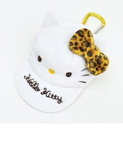 サンリオ ハローキティ ヒョウ柄 帽子型ポーチ ブラウン Sanrio