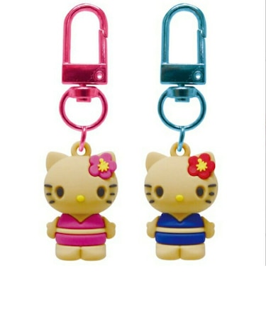サンリオ 日焼けキティ ビキニ PVCペアキーホルダー Sanrio
