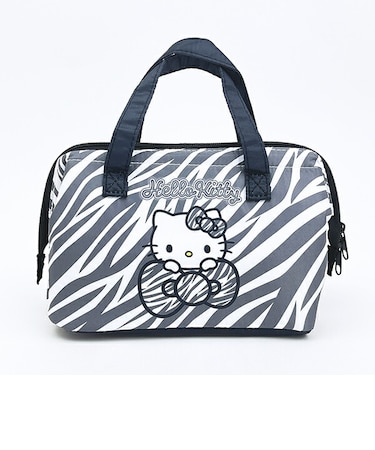 サンリオ ハローキティ がま口型ランチバッグ ゼブラ柄 Sanrio