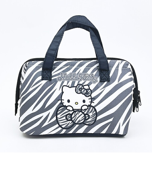 サンリオ ハローキティ がま口型ランチバッグ ゼブラ柄 Sanrio