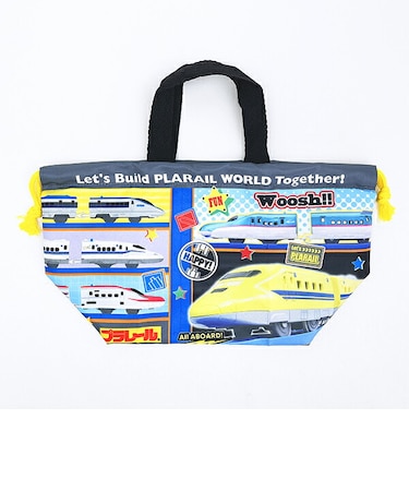 プラレール ランチ巾着 キッズ 日本製 タカラトミー