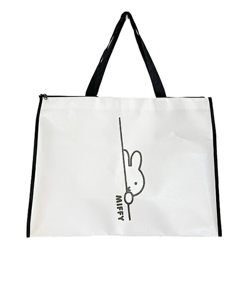 ミッフィー miffy レジャーシート生地バッグ(L) トートバッグ